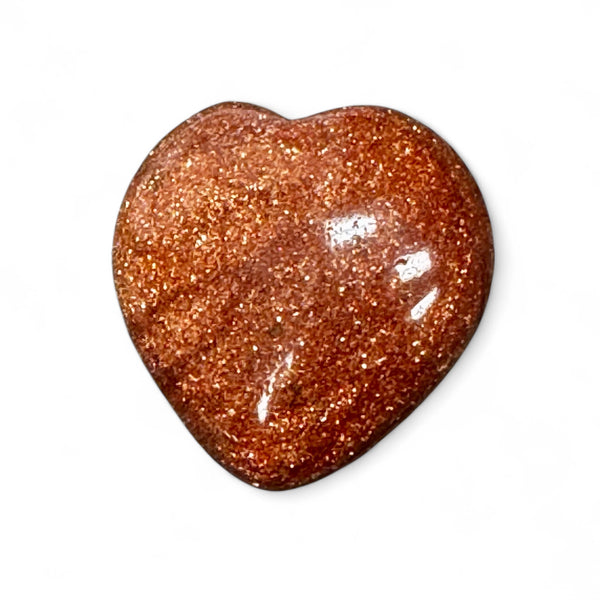 Red Gold Stone Stone Heart