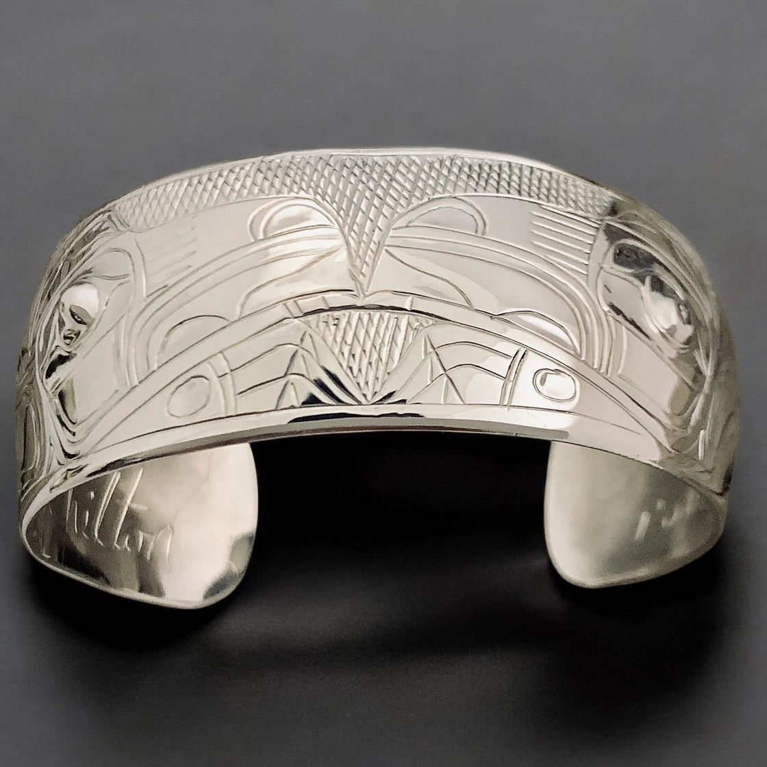 Ravens 7" Silver Bracelet