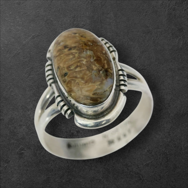 Mammoth Tooth Ring Size 8