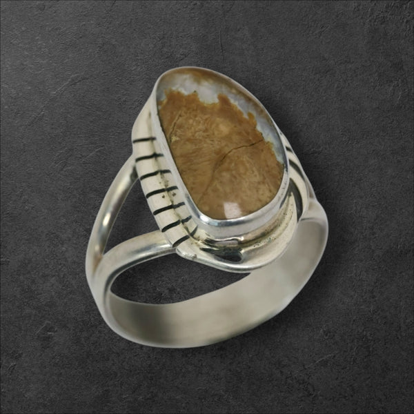 Mammoth Tooth Ring Size 6