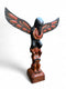 Raven Sun Totem Pole