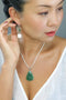 Jade Marquise Earrings