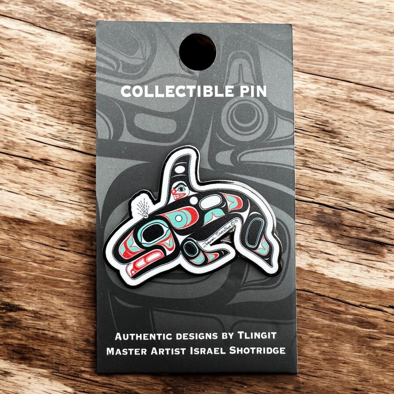 Killer Whale Lapel Pin