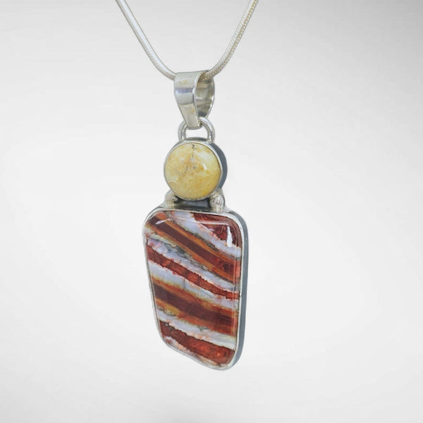 Mammoth Tooth & Ivory Pendant