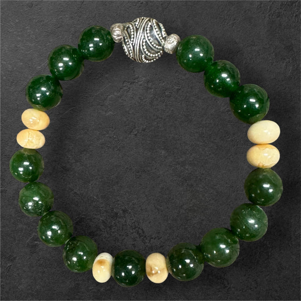 Ivory & Jade Bracelet