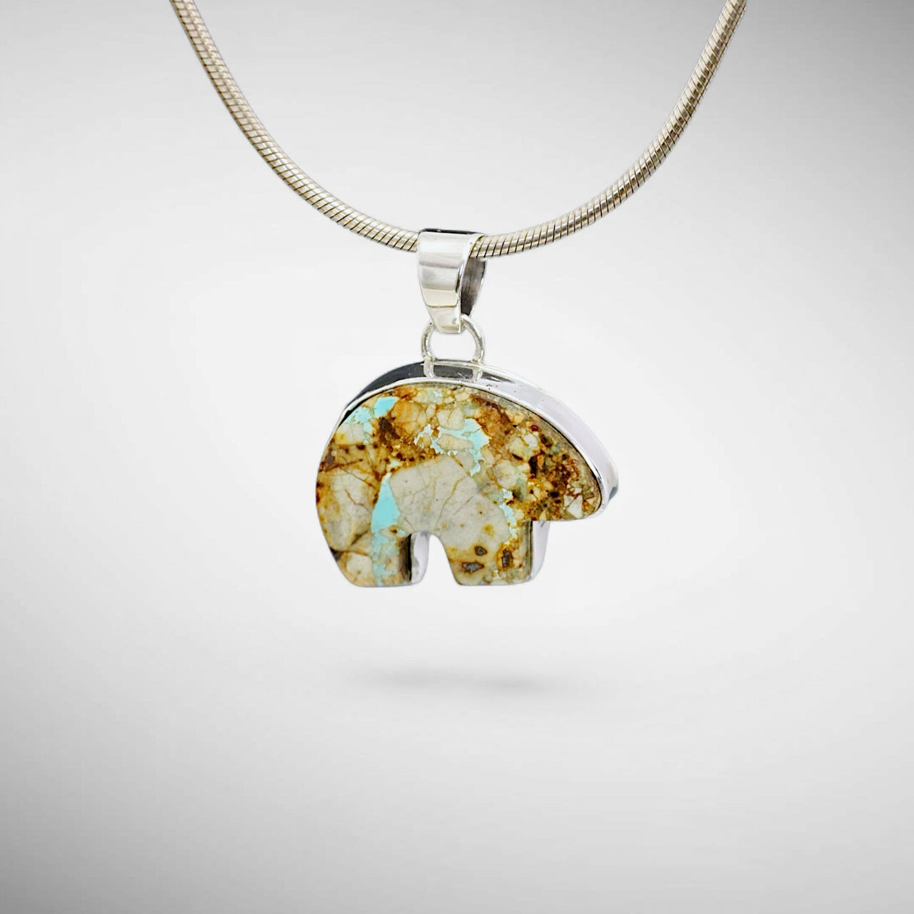 Boulder Turquoise Bear