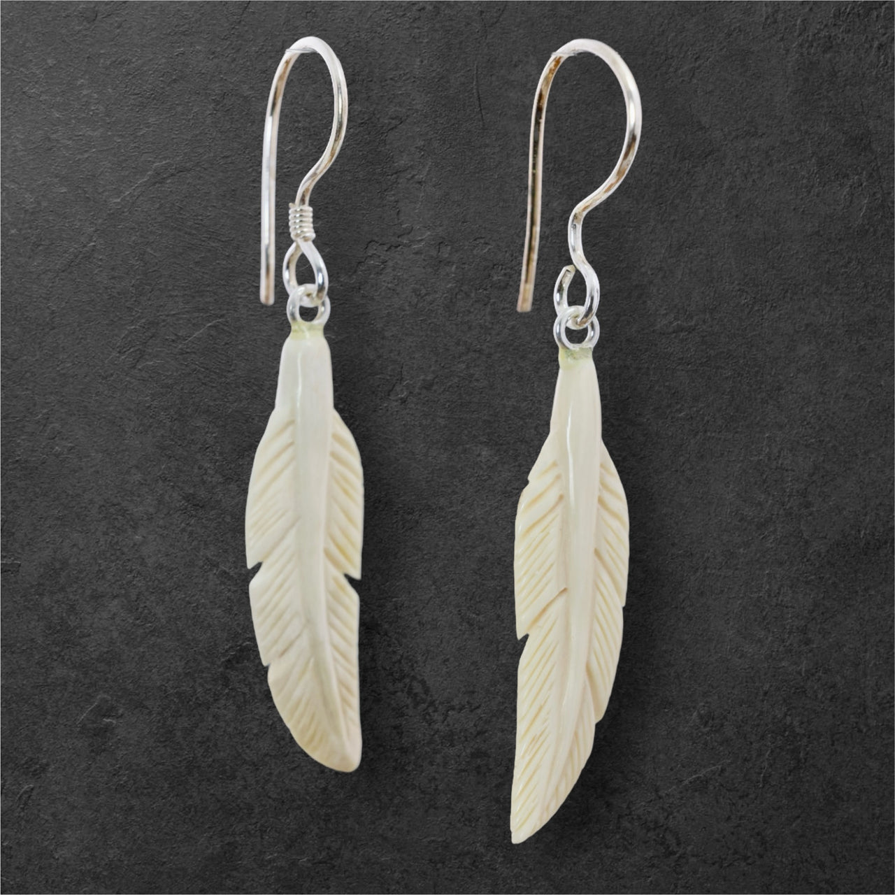 Feather Earrings Small