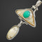 Ivory & Turquoise Pendant