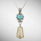 Ivory & Turquoise Pendant