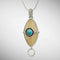 Ivory & Turquoise Pendant