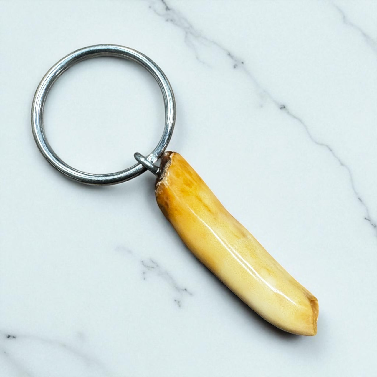 Walrus Ivory Keychain