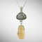 Ivory & Labradorite Pendant