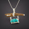 Ivory & Turquoise Pendant