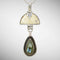 Ivory & Labradorite Pendant