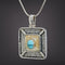 Ivory & Turquoise Pendant