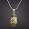 Ivory & Turquoise Pendant