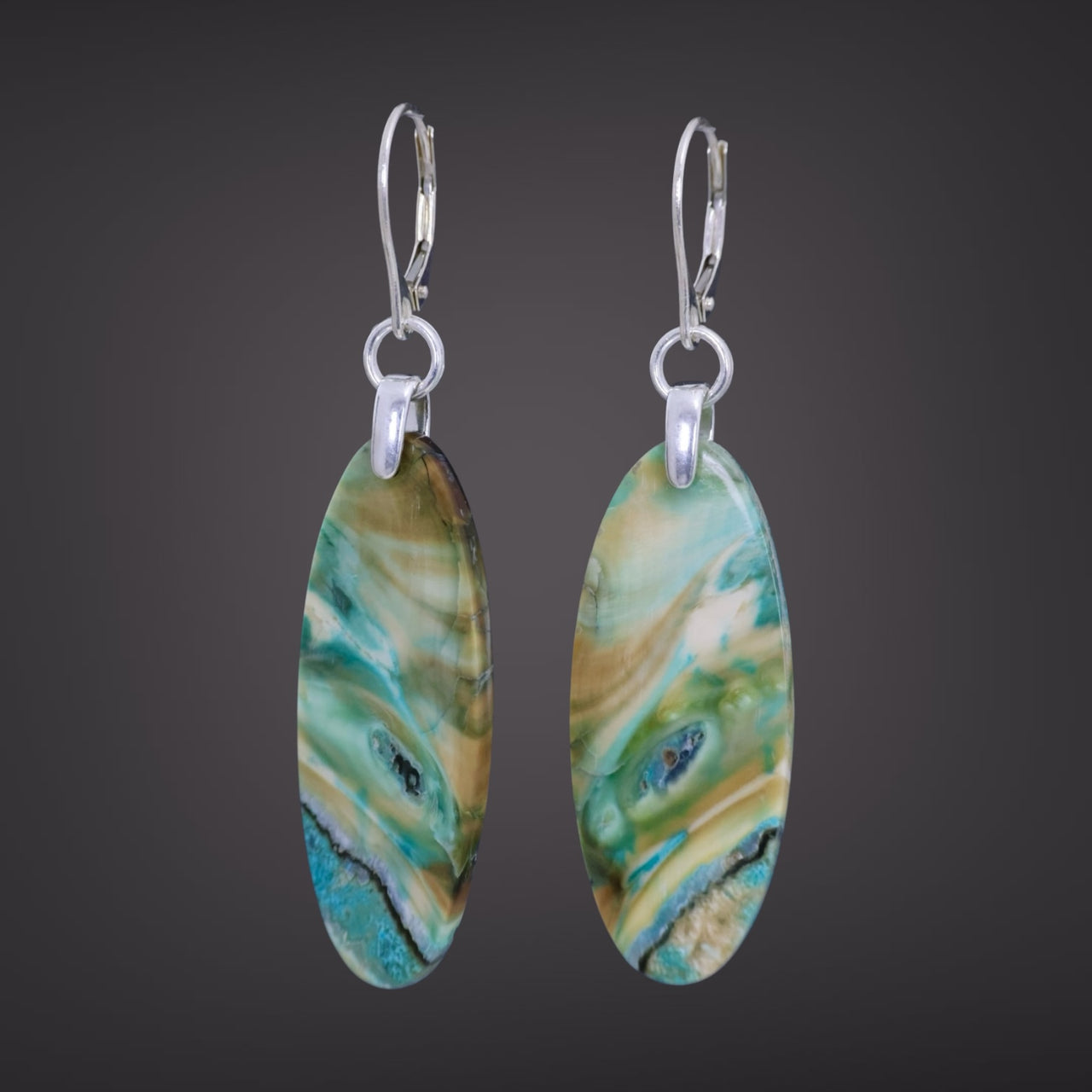 Mammoth Tooth Earrings
