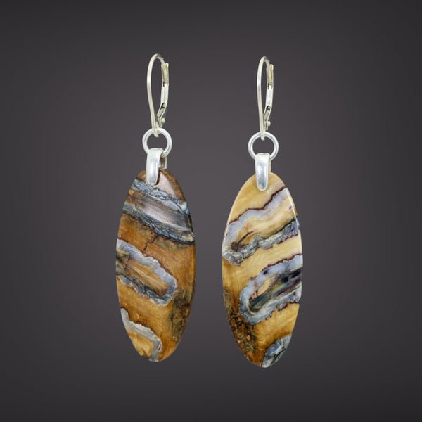Mammoth Tooth Earrings