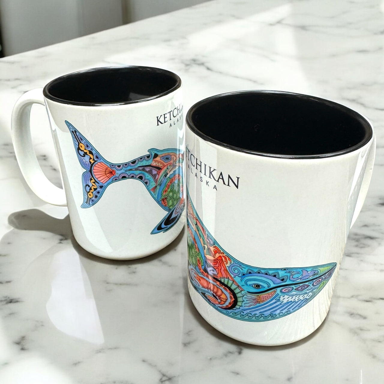 Ketchikan Alaska Blue Whale Mug