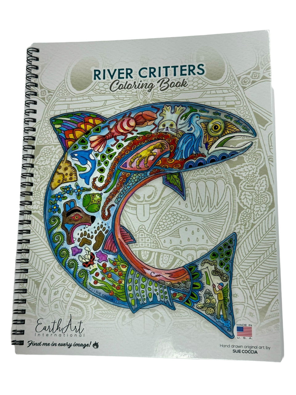 River Critters Coloring Book