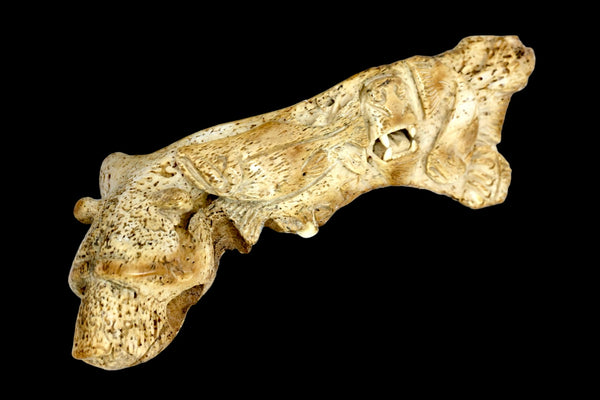 Bear Jawbone Carving