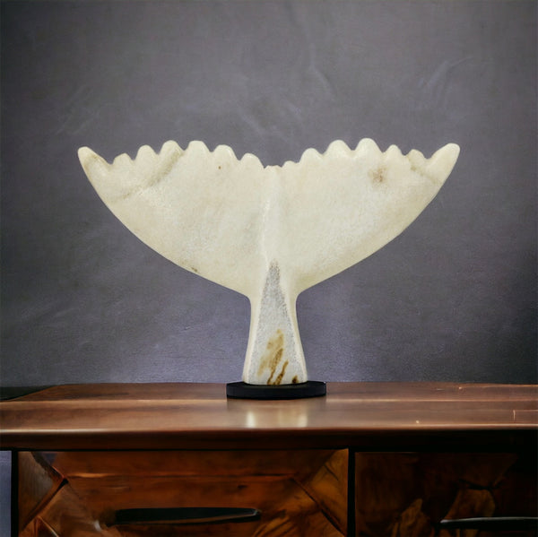 Whale Tail Carving