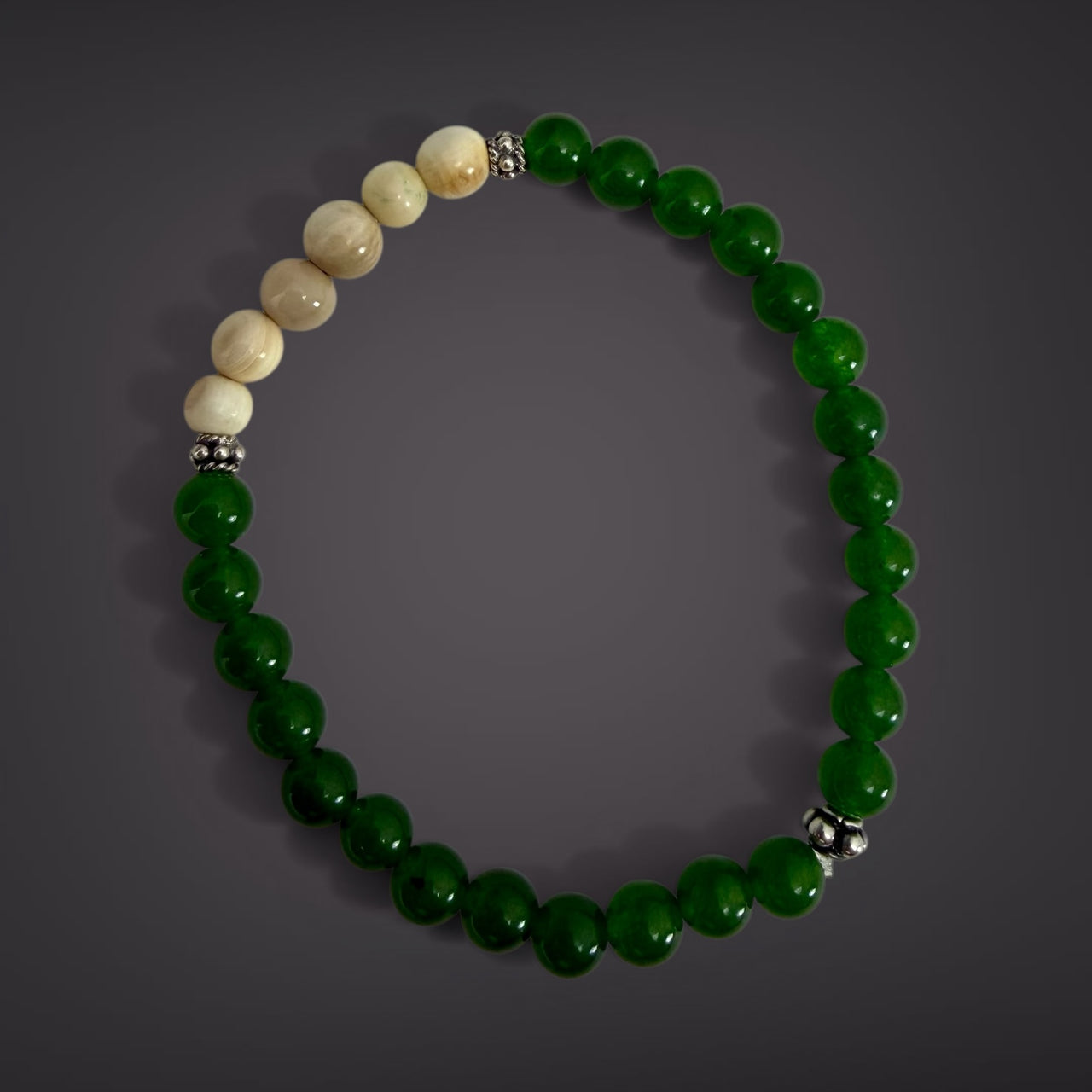 Ivory & Jade Bracelet
