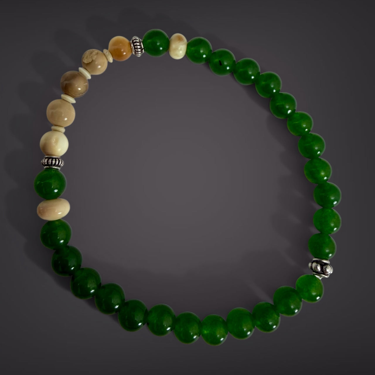 Ivory & Jade Bracelet