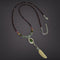Ivory Feather Necklace