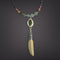 Ivory Feather Necklace
