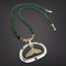 Ivory & Jade Whale Tail Necklace