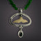 Ivory & Jade Whale Tail Necklace