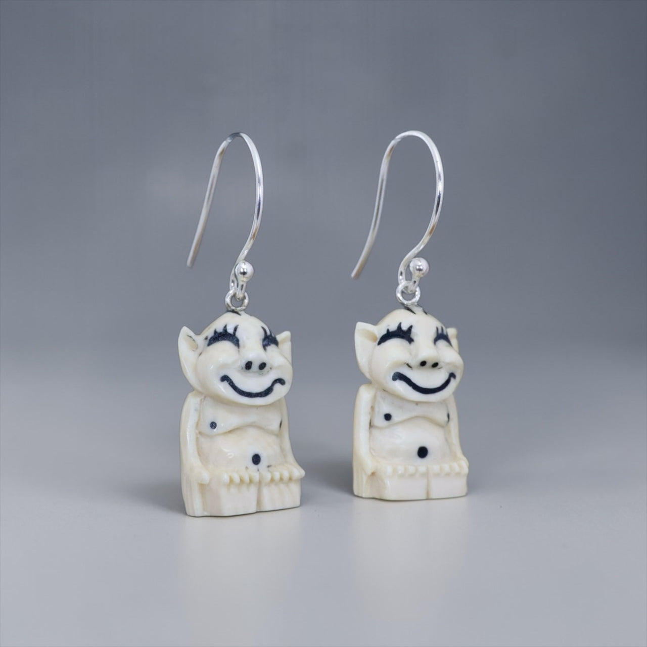 Billiken Ivory Earrings