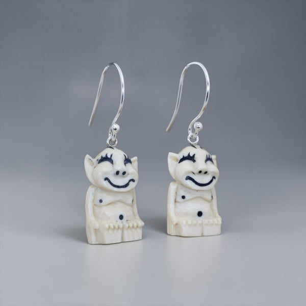 Billiken Ivory Earrings