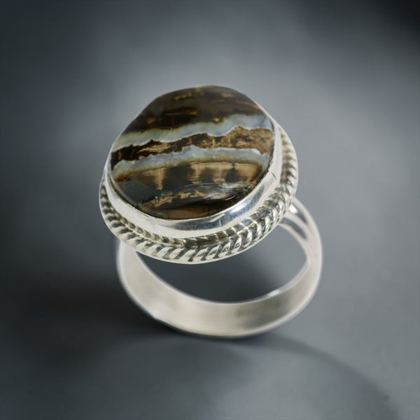 Mammoth Tooth Ring Size 8