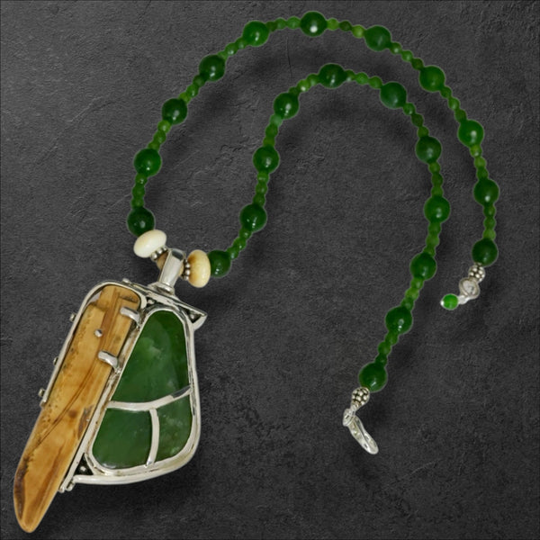 Ivory & Jade Necklace