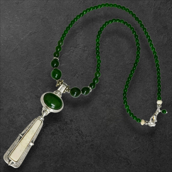 Ivory & Jade Necklace