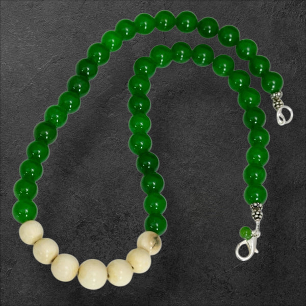 Ivory & Jade Necklace