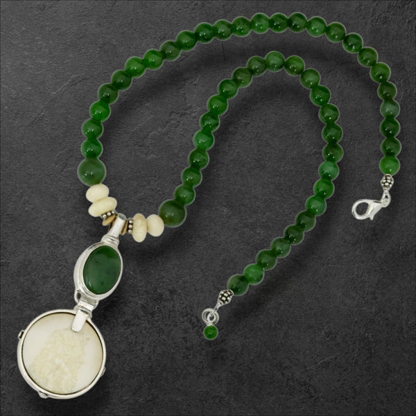 Ivory & Jade Necklace