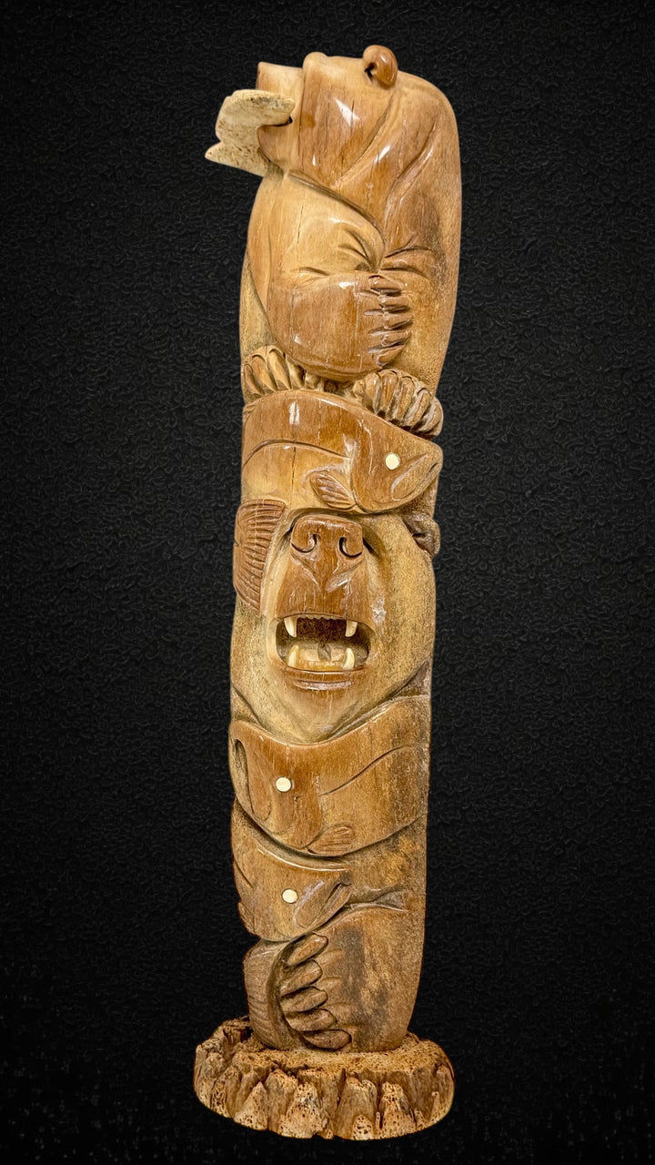 Bear w/ Salmon Totem