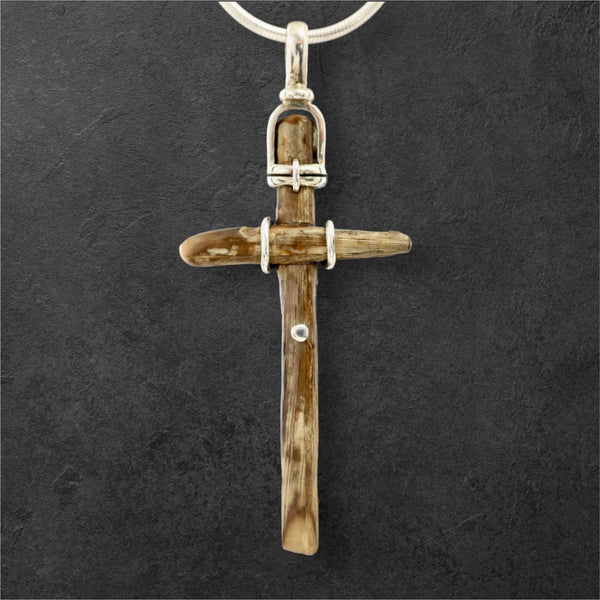 Ivory Cross Pendant