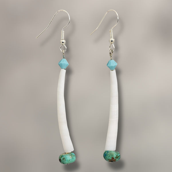 Dentalium Shell Earrings