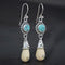 Ivory & Turquoise Earrings