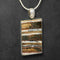 Mammoth Tooth Rectangle Pendant