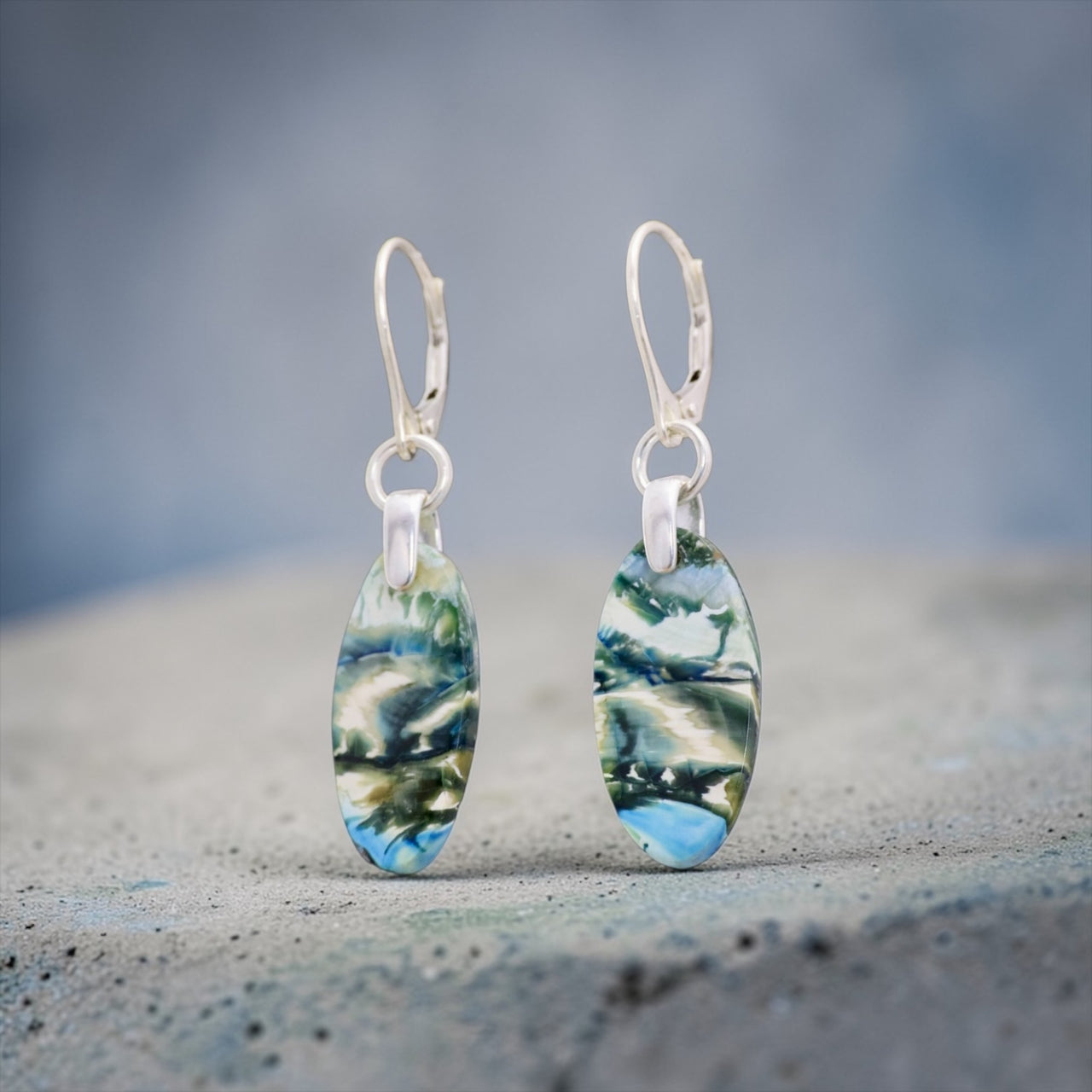 Mammoth Tooth Earrings