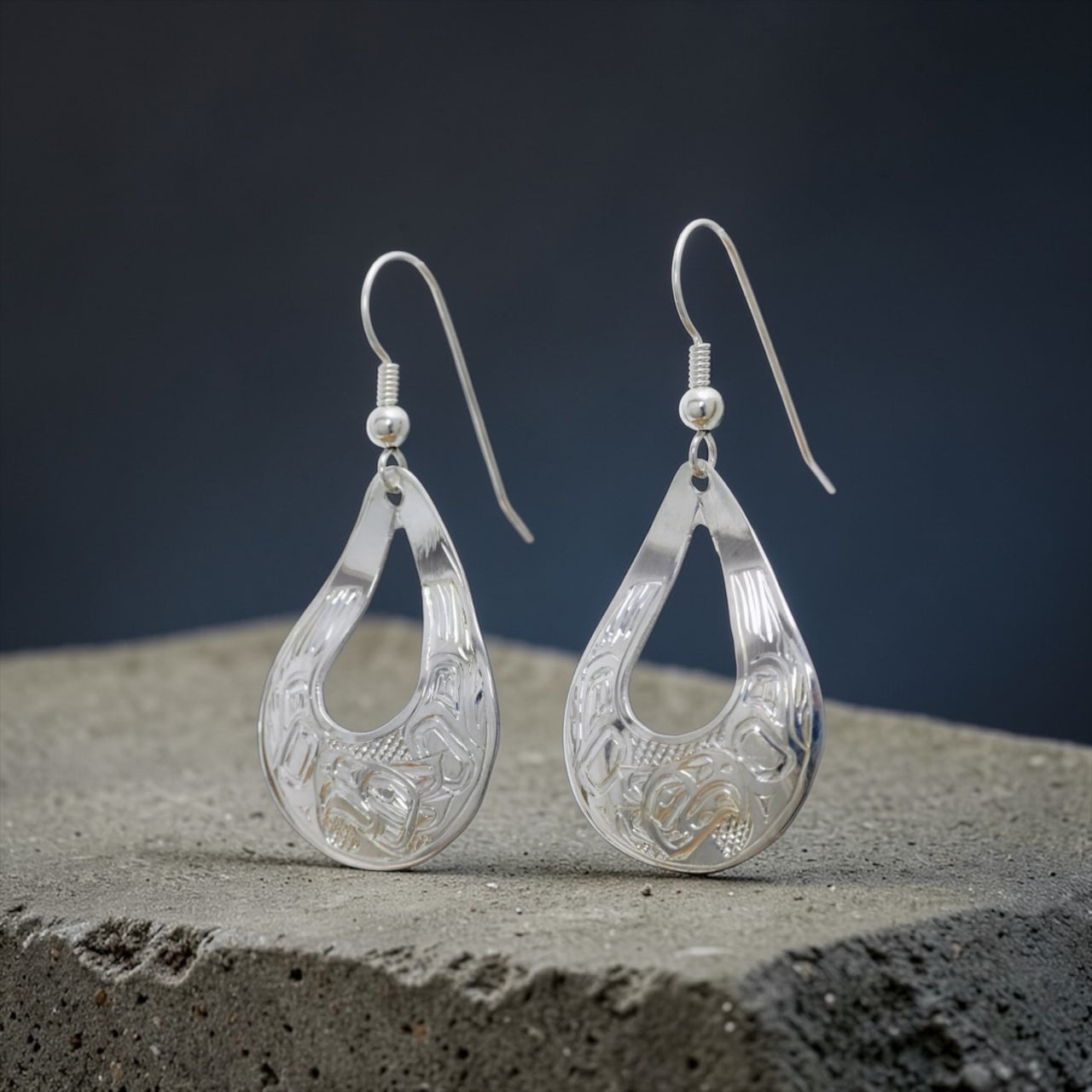 Thunderbird Teardrop Earrings