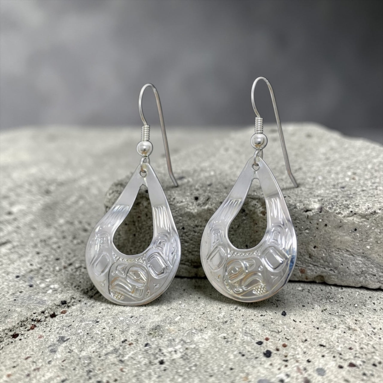 Eagle Teardrop Earrings