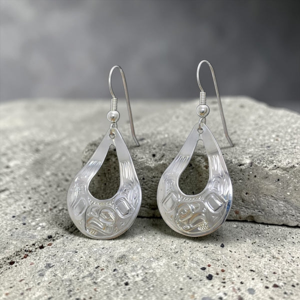 Eagle Teardrop Earrings