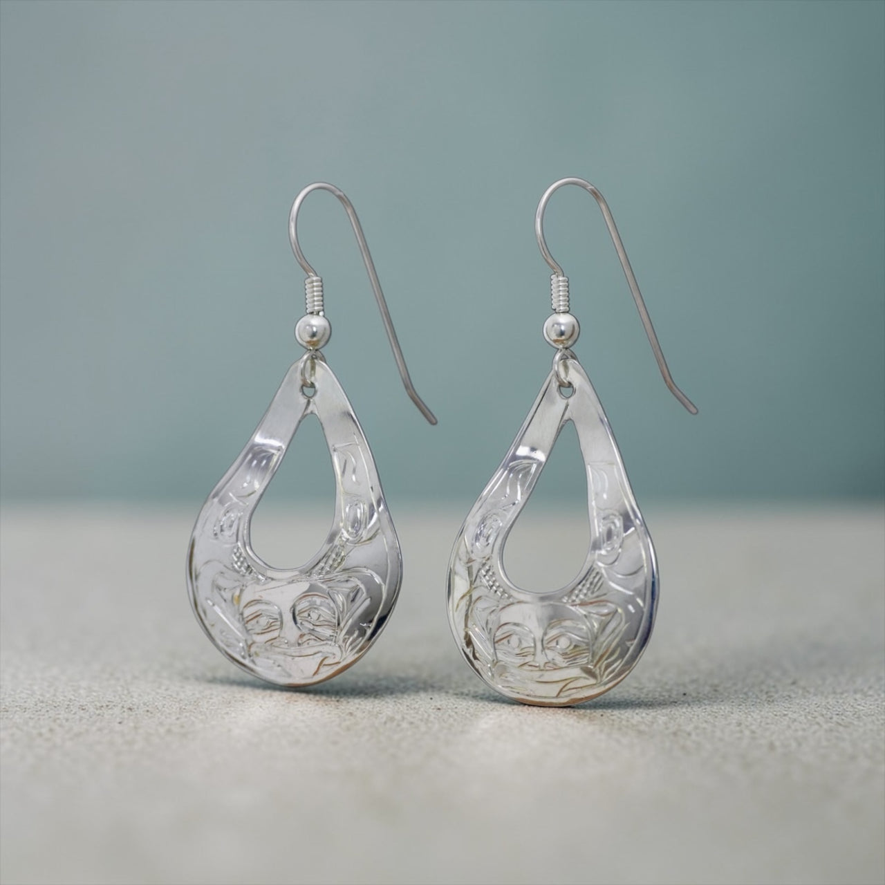 Frog Teardrop Earrings