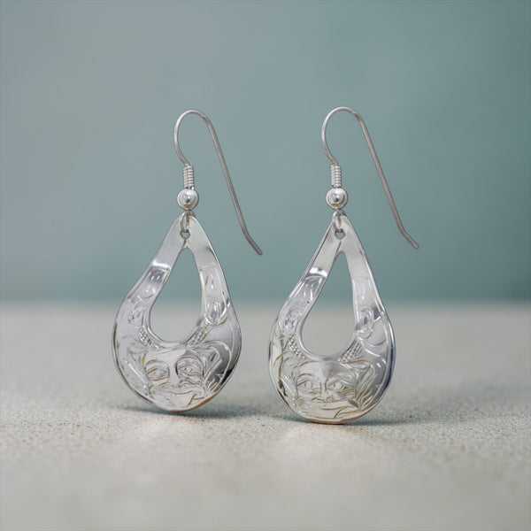 Frog Teardrop Earrings